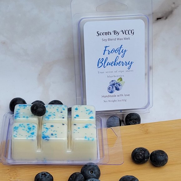 Frooty Blueberry Soy Blend Wax Melt - Picture 3 of 4